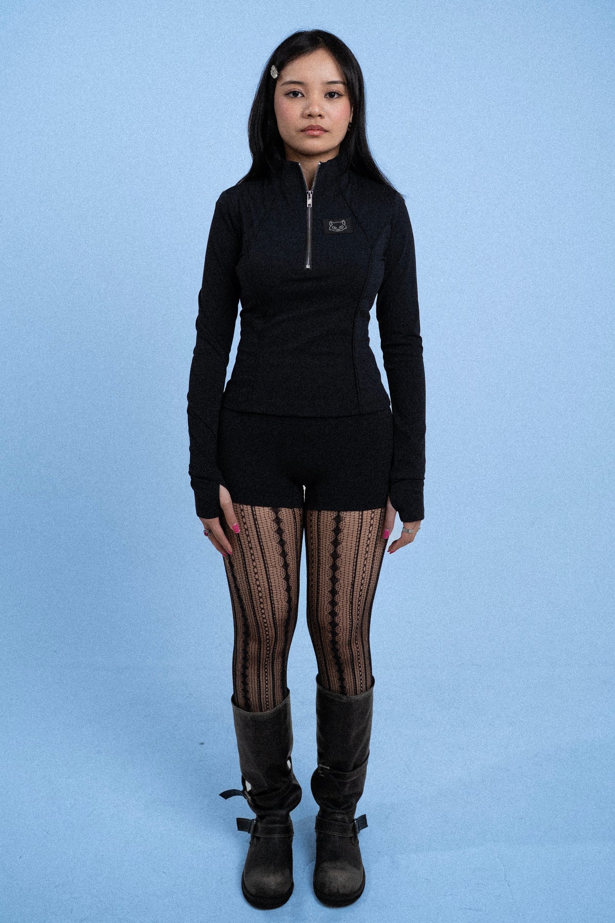 CROPPED BODYCON LONGSLEEVE