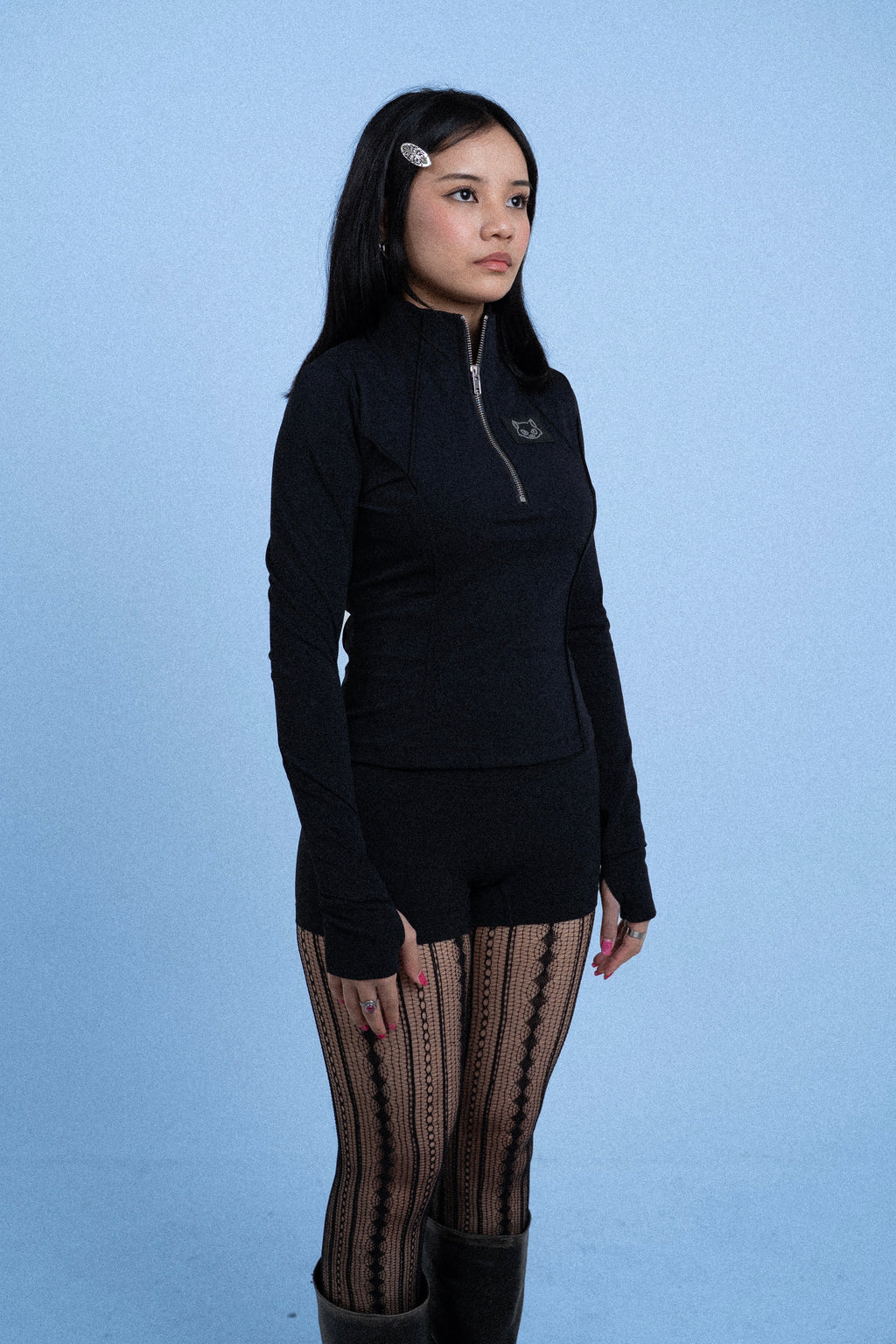 CROPPED BODYCON LONGSLEEVE