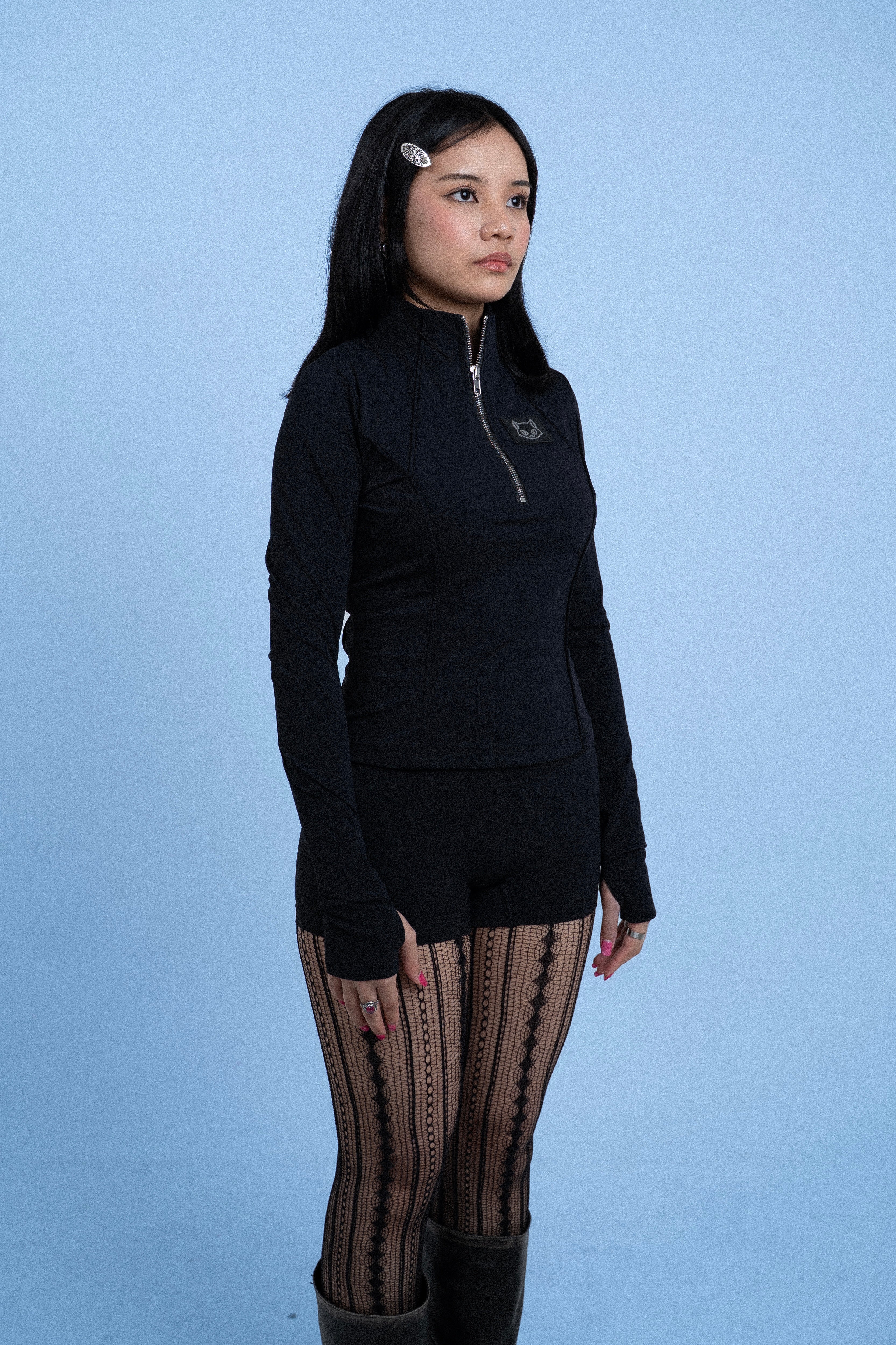 CROPPED BODYCON LONGSLEEVE