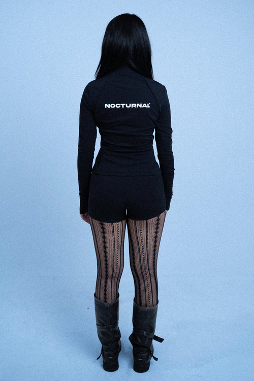 CROPPED BODYCON LONGSLEEVE